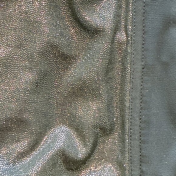 Savage X Fenty Going Platinum Mesh Bustier Deep Forest Green Size L 12–14 - Picture 9 of 9